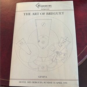 THE ART OF BREGUET coffee table book